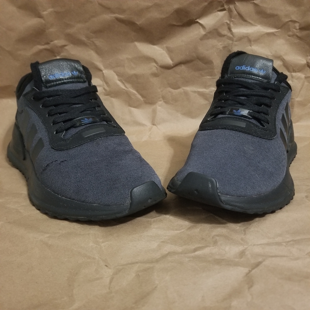 Men's Adidas Blue & Black Shoes